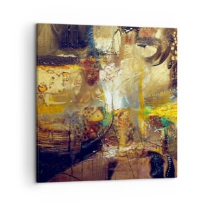 Bild auf Leinwand - Leinwandbild - Kalt, wärmer, heiß - 50x50 cm