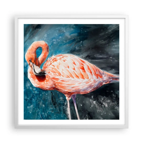 Poster in einem weißen Rahmen - Von Natur aus dekorativ - 60x60 cm