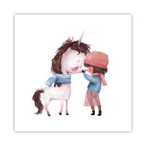 Poster - Ein Wintermärchen - 50x50 cm