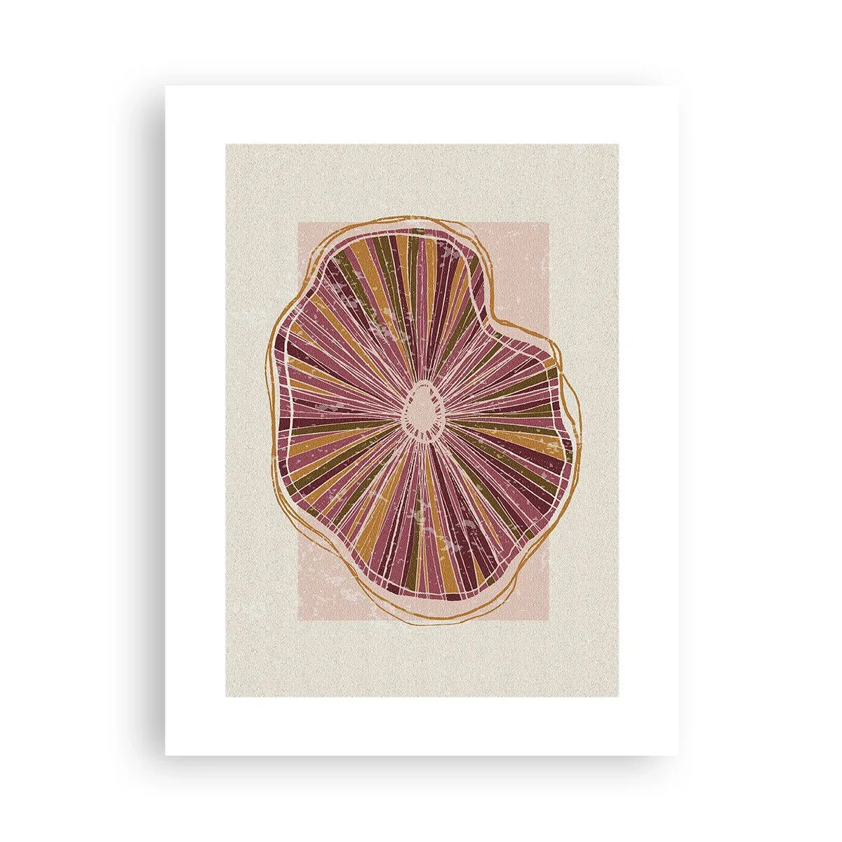 Poster - Strahlende Abstraktion - 30x40 cm