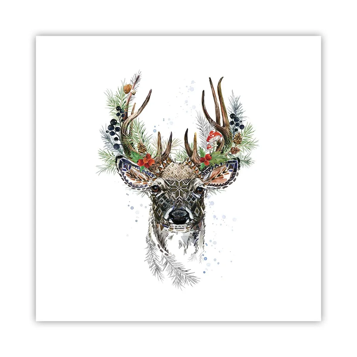 Poster - Im festlichen Gewand - 40x40 cm