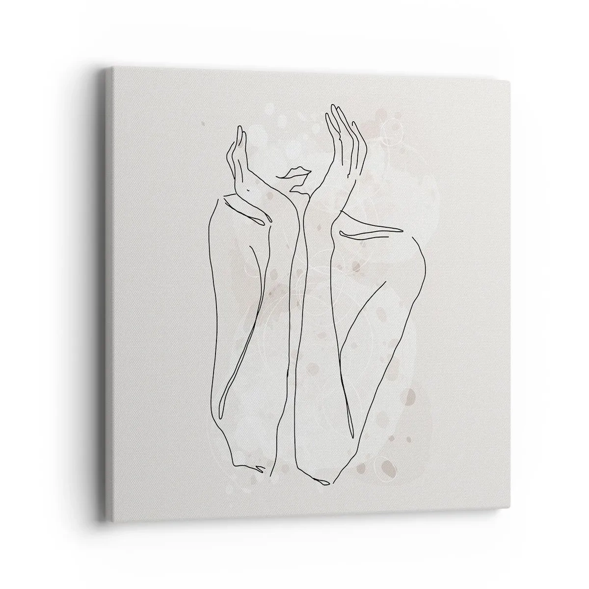 Bild auf Leinwand - Leinwandbild - Ein träumerischer Moment - 40x40 cm