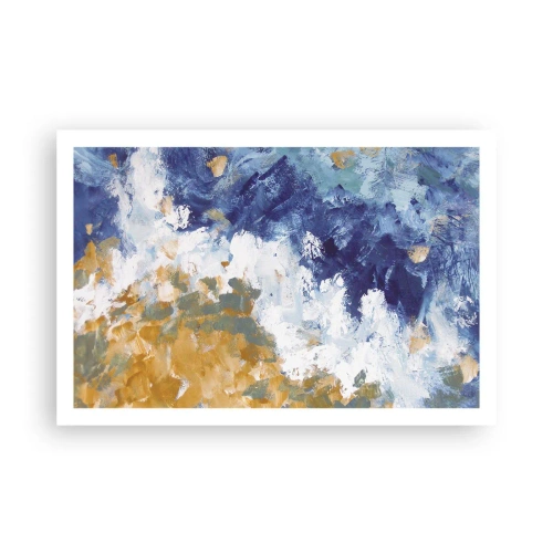 Poster - Tanz der Naturelemente - 91x61 cm