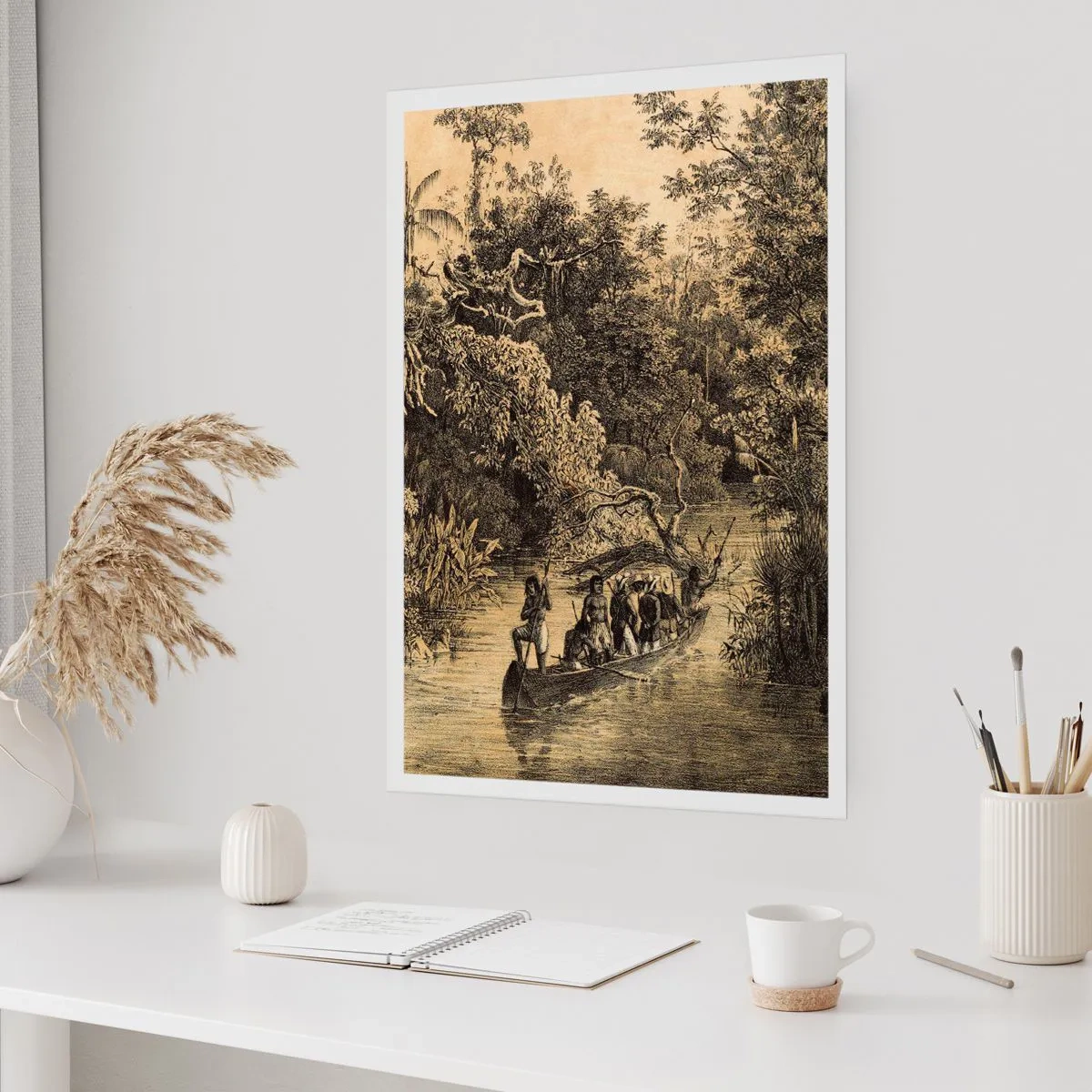 Poster - Expedition zur Quelle - 70x100 cm