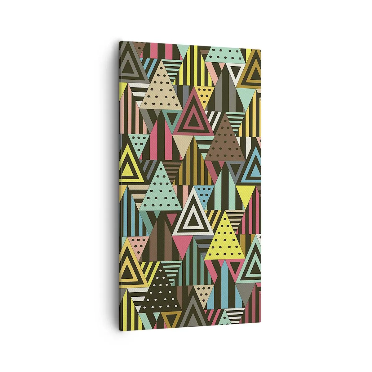 Bild auf Leinwand - Leinwandbild - Im Rhythmus auf drei - 55x100 cm