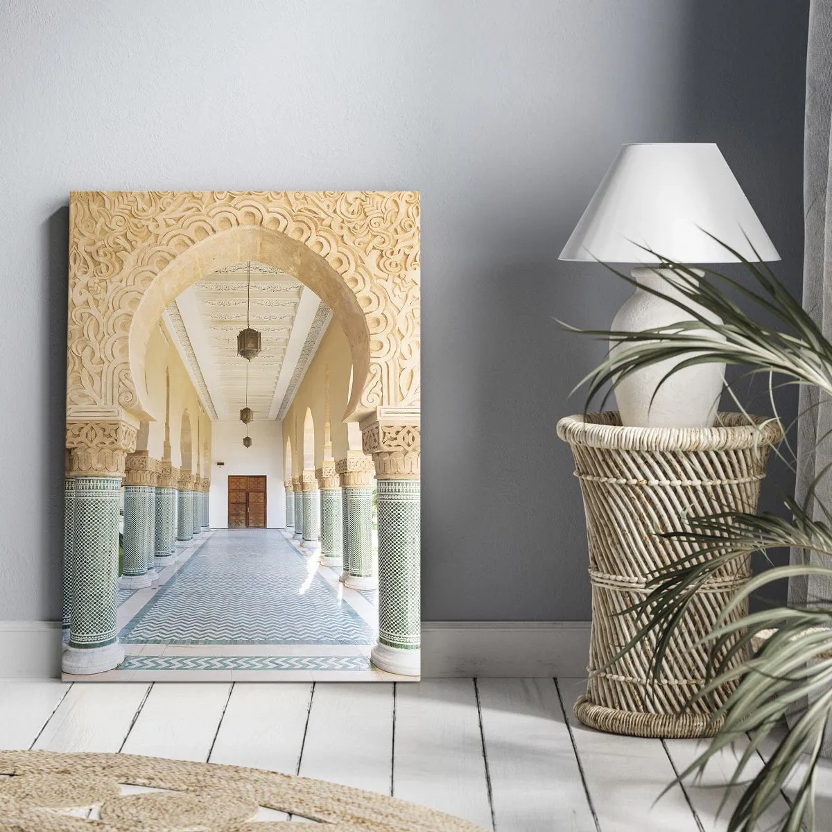 Bild auf Leinwand - Leinwandbild - Aus den Geschichten von Scheherazade - 45x80 cm