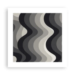 Poster - Eine Welle nach der anderen - 40x40 cm