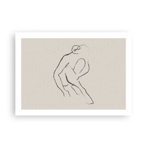 Poster - Intime Skizze - 70x50 cm