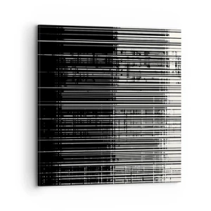 Bild auf Leinwand - Leinwandbild - Wellen und Vibrationen - 70x70 cm