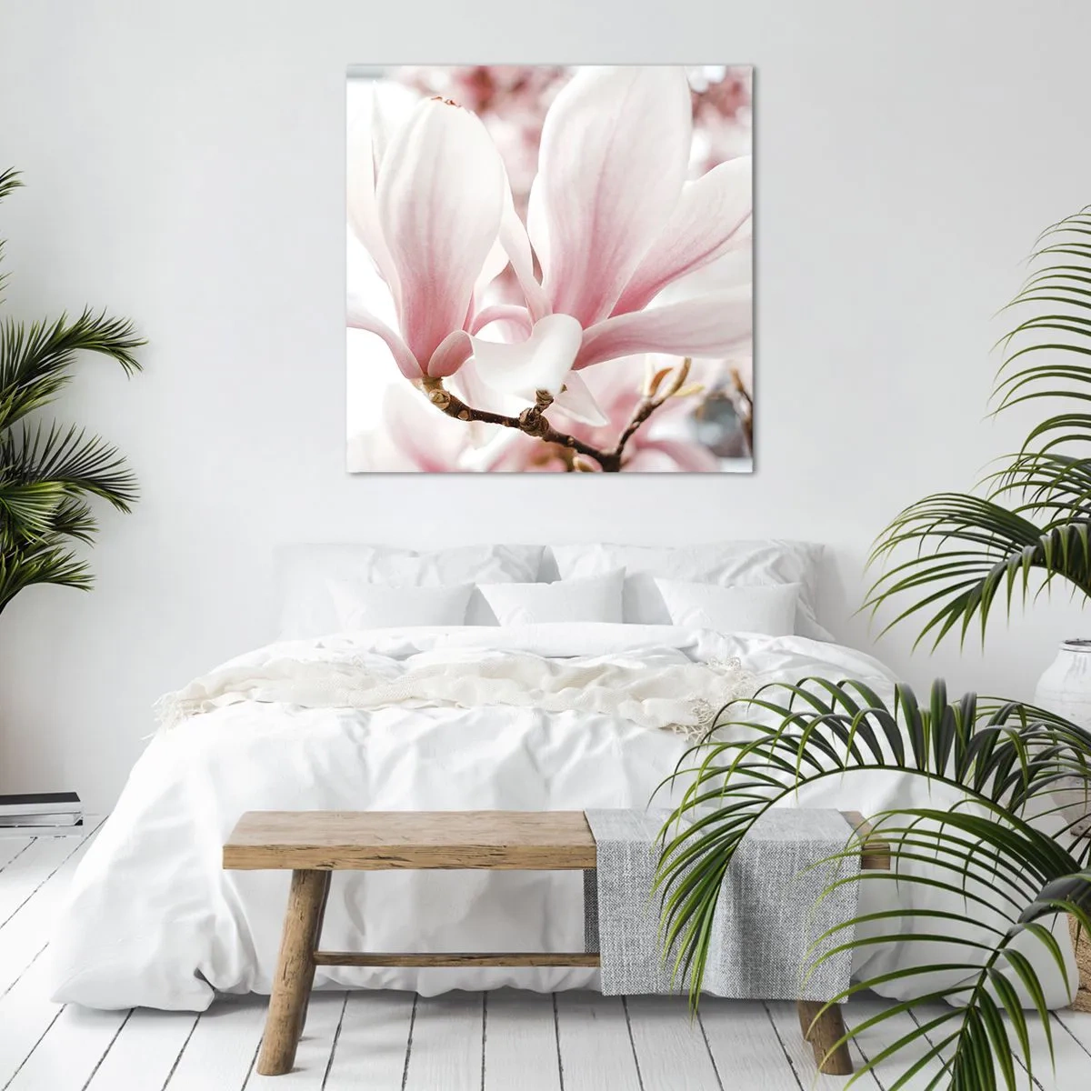 Bild auf Leinwand - Leinwandbild - Eine Fülle von Zärtlichkeit - 40x40 cm