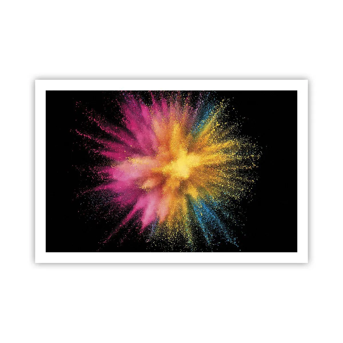 Poster - Die Geburt der Farben - 91x61 cm