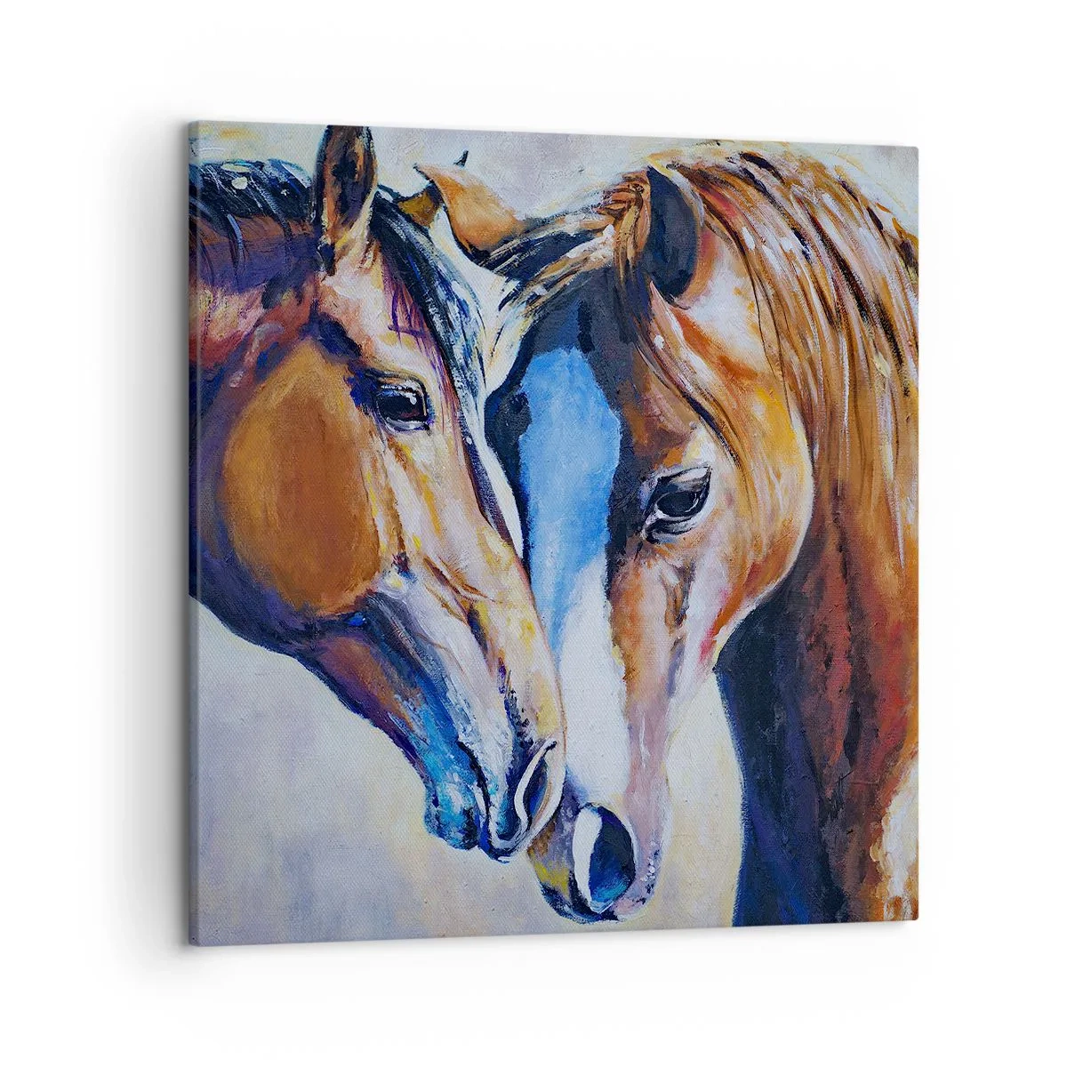 Bild auf Leinwand - Leinwandbild - Ist es Freundschaft? ist es baby - 50x50 cm