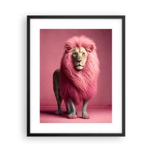 Poster in einem schwarzem Rahmen - Und du hast keine Angst mehr - 40x50 cm