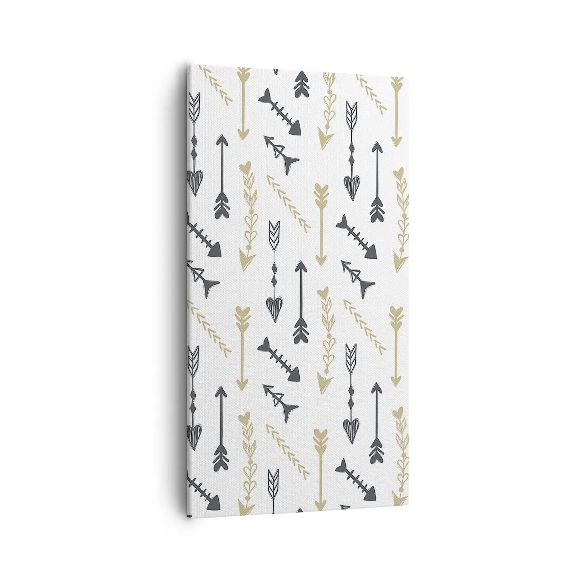 Bild auf Leinwand - Leinwandbild - Der Traum des Bogenschützen - 55x100 cm