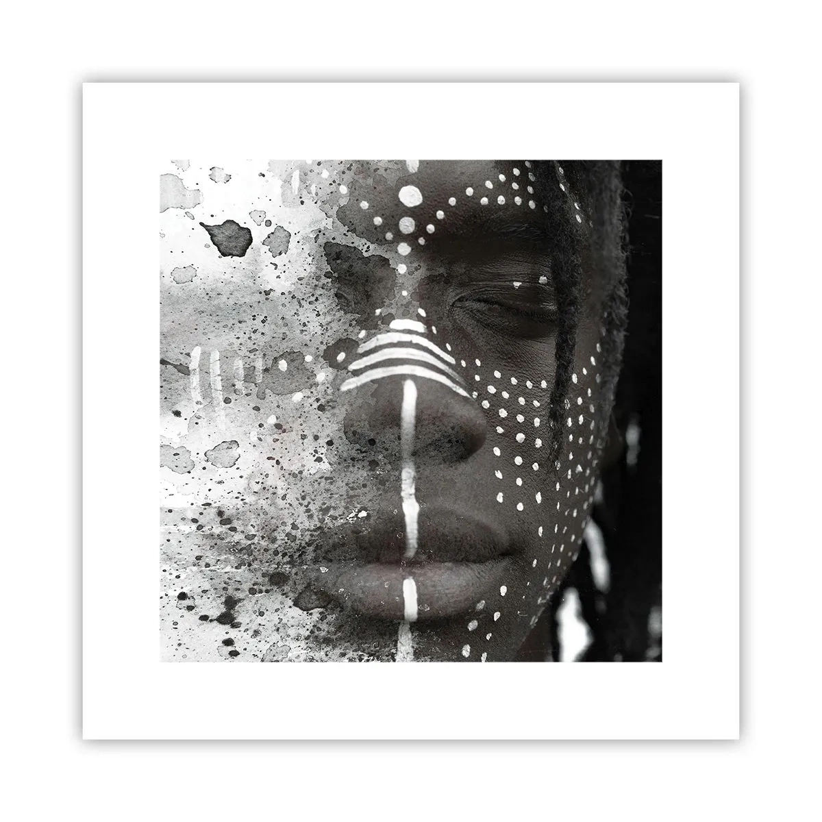 Poster - Entdecke den Urgeist - 30x30 cm