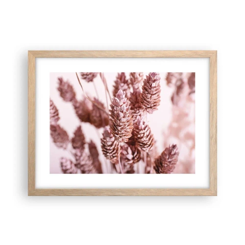 Poster in einem Rahmen aus heller Eiche - Scheinbar unauffällig - 40x30 cm
