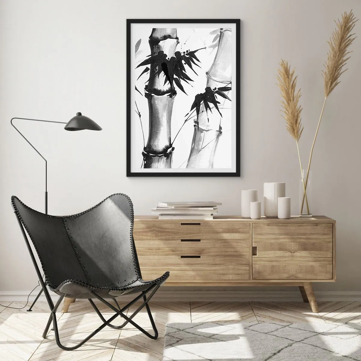 Poster in einem schwarzem Rahmen - Dem Orient ganz nah - 40x50 cm