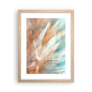 Poster in einem Rahmen aus heller Eiche - Im Land der Sanftmut - 30x40 cm