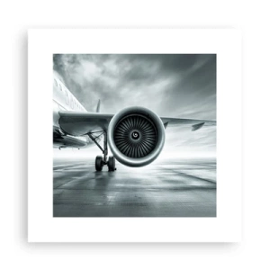 Poster - Die Macht ist da! - 30x30 cm