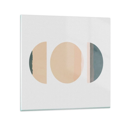 Glasbild - Bild auf glas - Ein Rad hinter dem anderen… - 60x60 cm