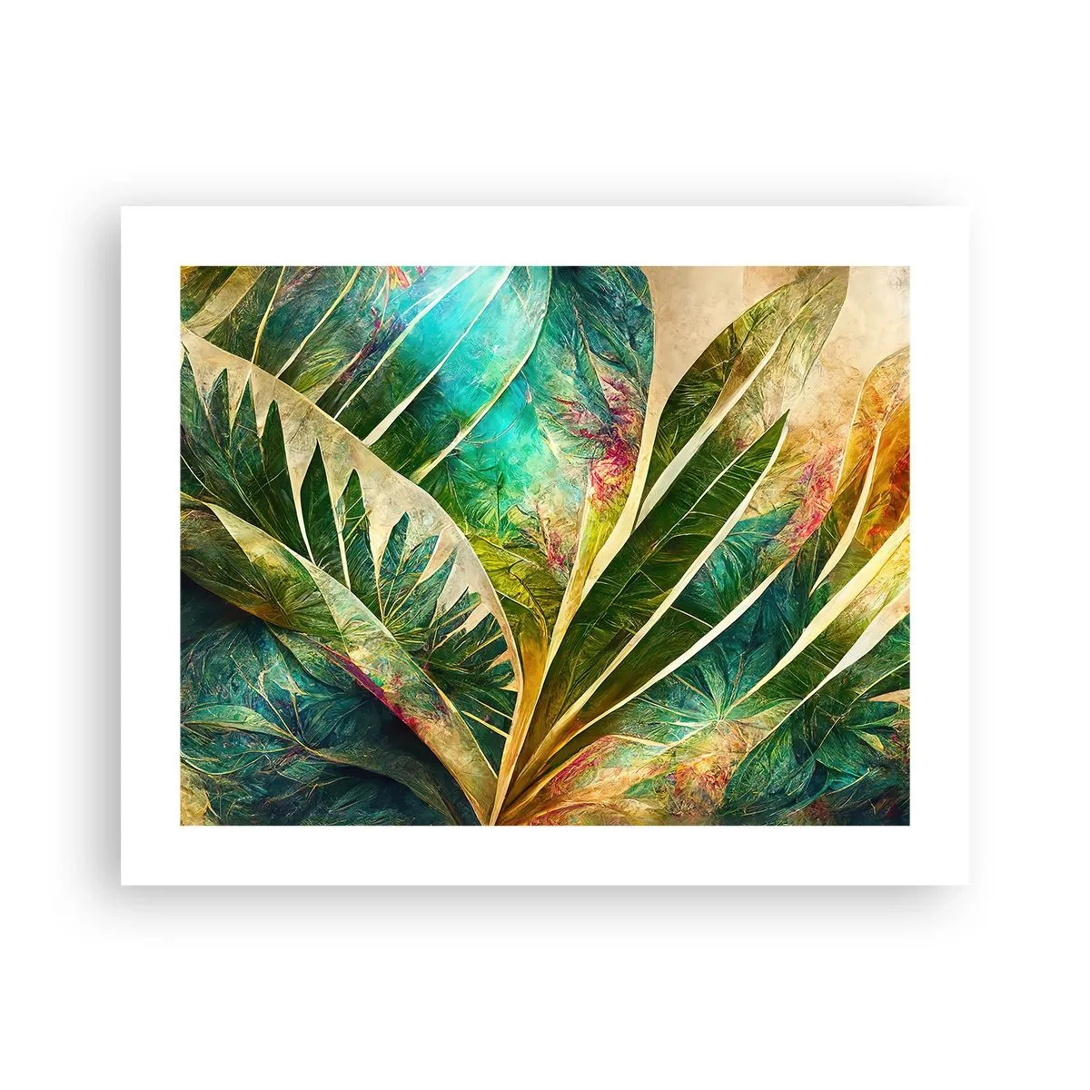 Poster - Farben der Tropen - 50x40 cm