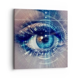 Bild auf Leinwand - Leinwandbild - Du denkst du kennst mich - 30x30 cm