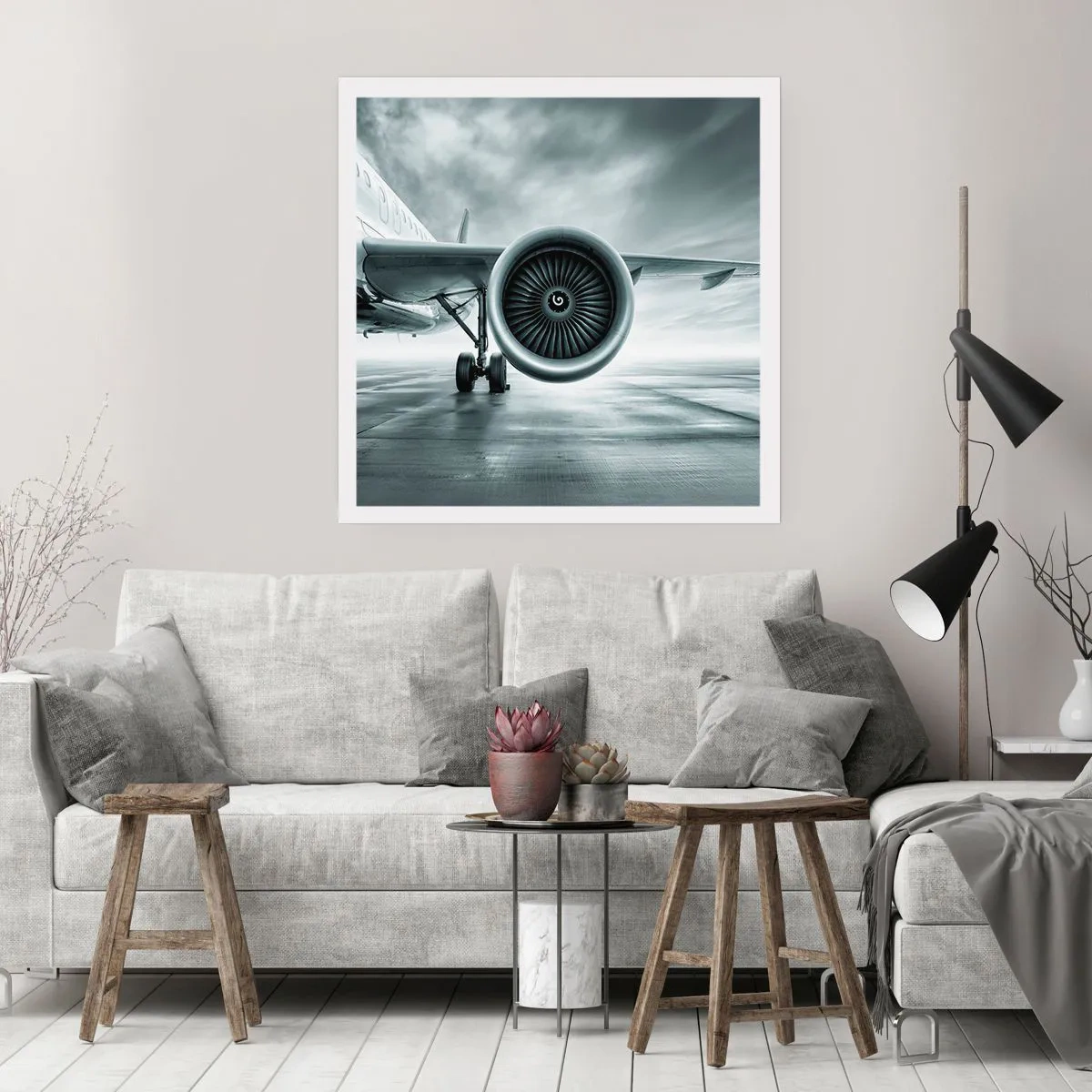 Poster - Die Macht ist da! - 50x50 cm