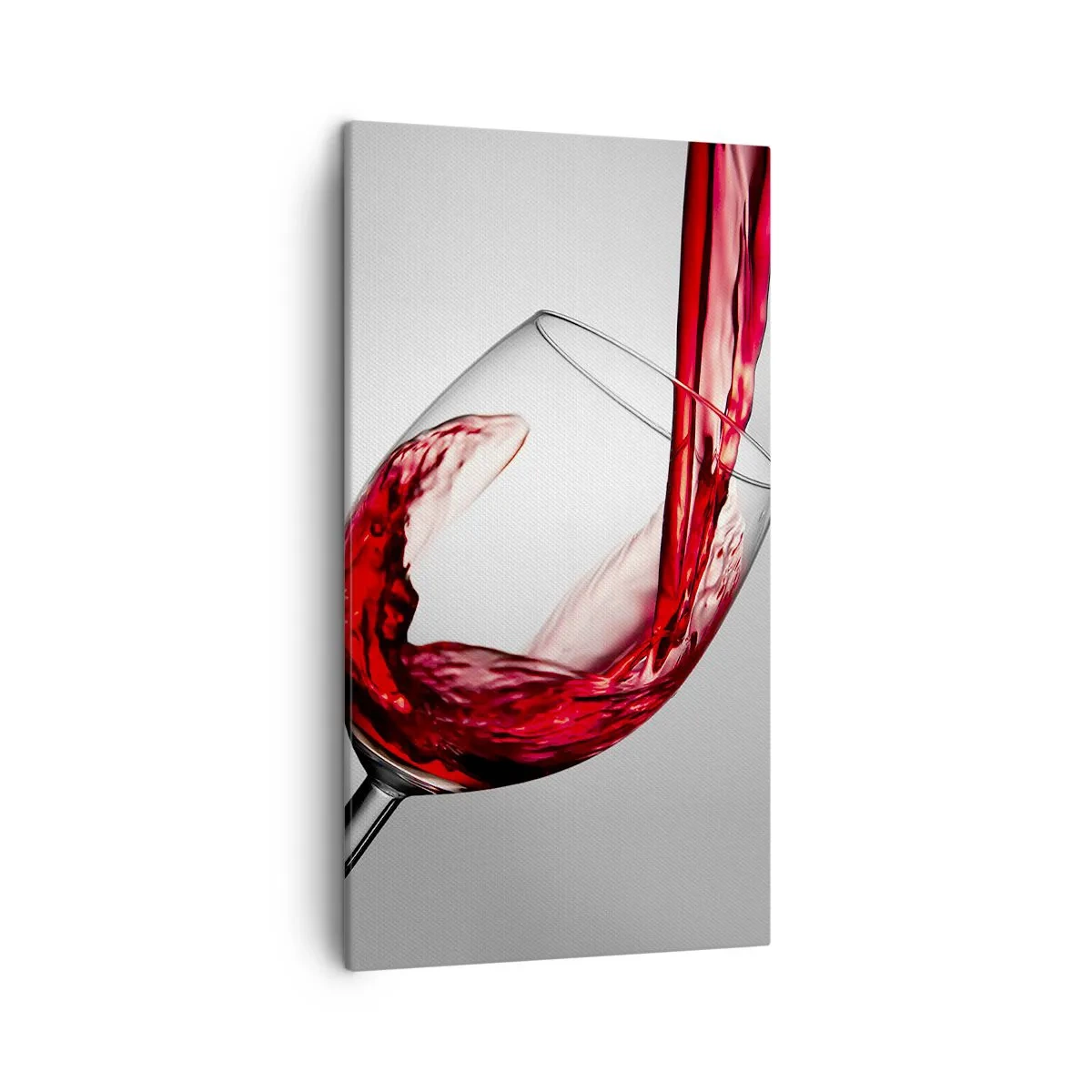 Bild auf Leinwand - Leinwandbild - Farbe – Bewegung – Klang - 45x80 cm