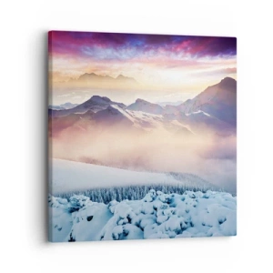 Bild auf Leinwand - Leinwandbild - Die Kraft und Reinheit der Natur - 30x30 cm