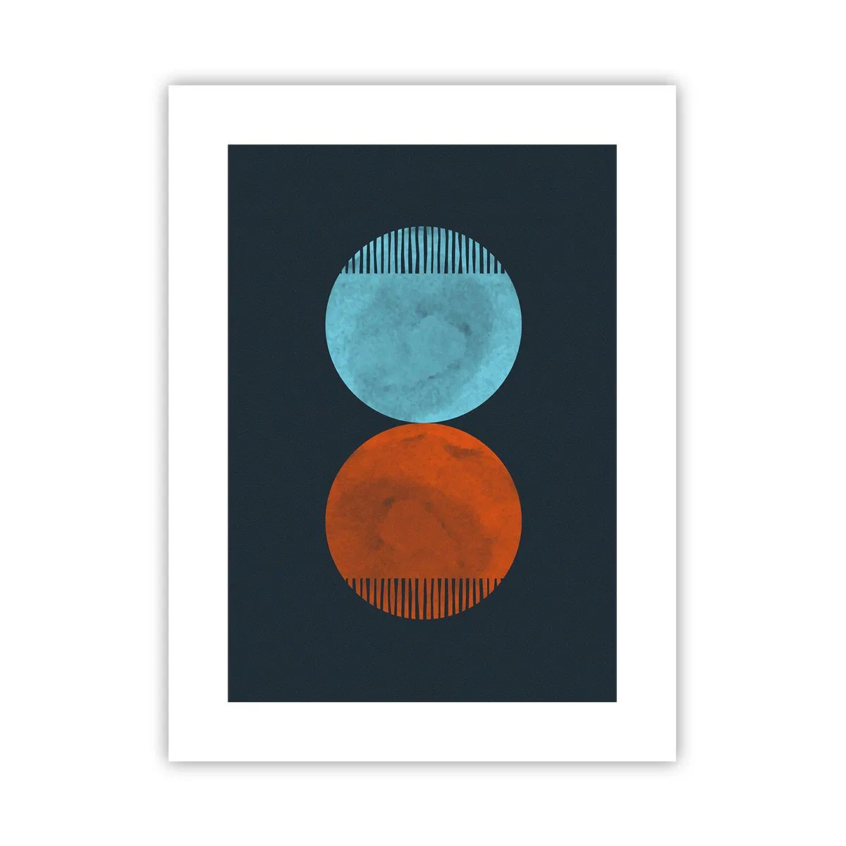 Poster - Nur Geometrie? - 30x40 cm