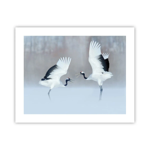 Poster - Tanz im Nebel - 50x40 cm