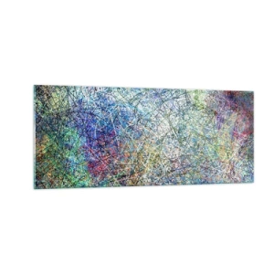 Glasbild - Bild auf glas - Es ist nicht so einfach - 100x40 cm