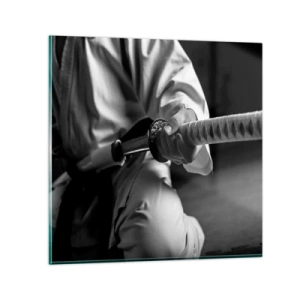 Glasbild - Bild auf glas - Kriegerseele - 60x60 cm