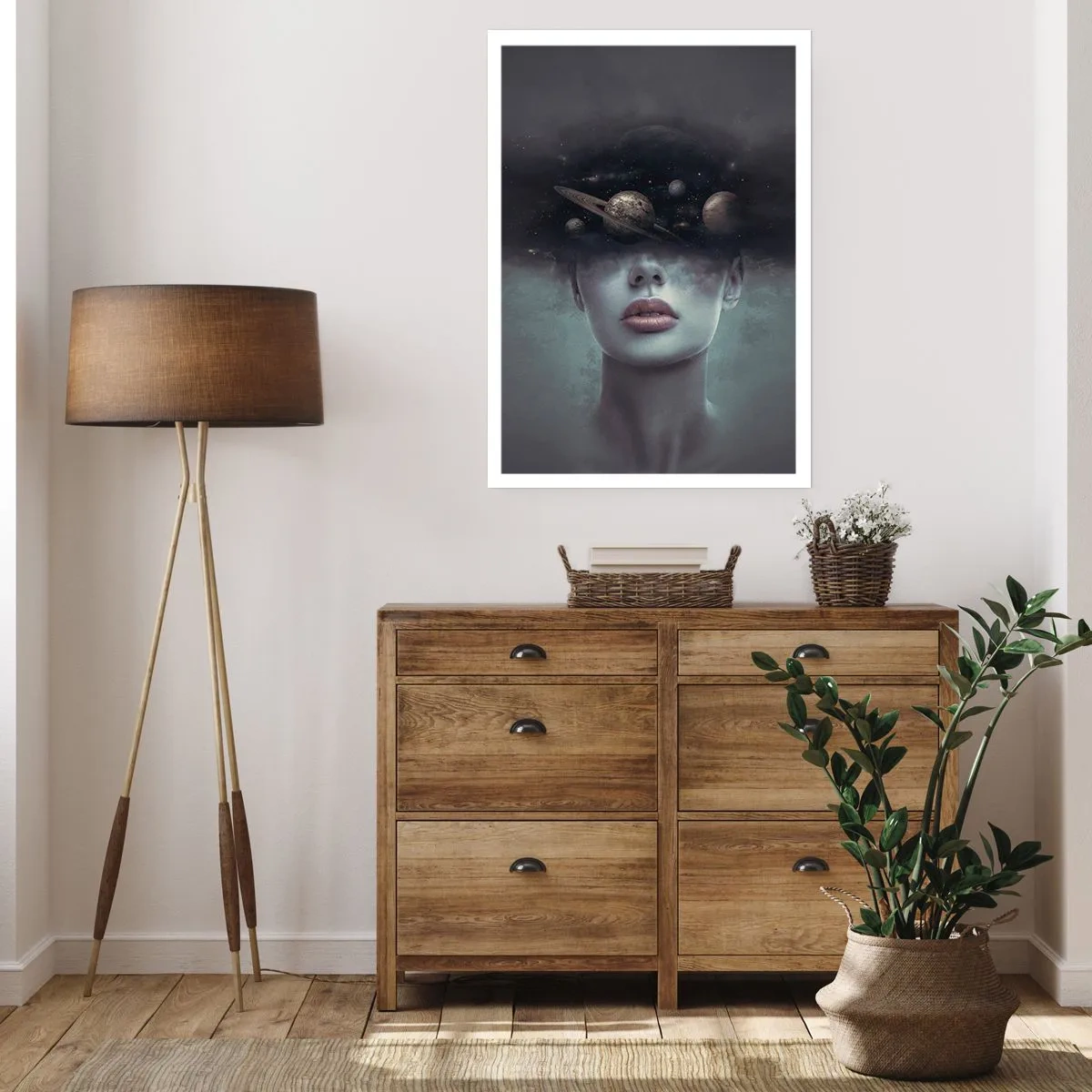 Poster - Und die Planeten spielen verrückt ... - 30x40 cm