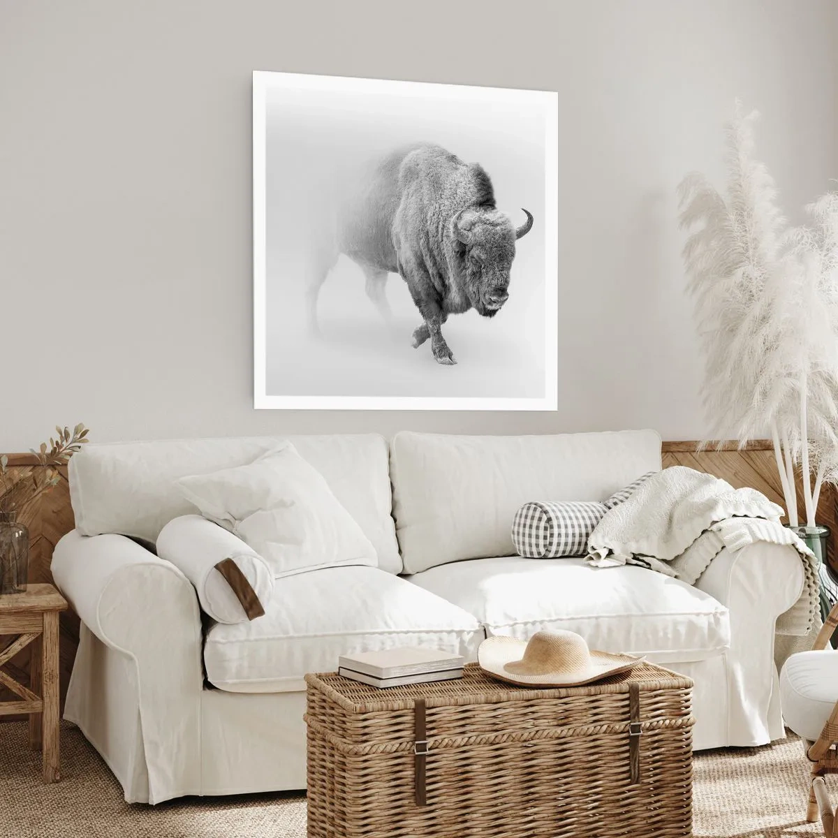 Poster - König der Prärie - 50x50 cm