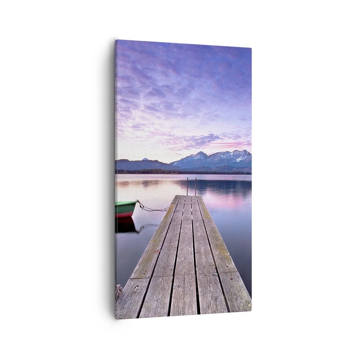 Bild auf Leinwand - Leinwandbild - Freundliche Stille - 55x100 cm