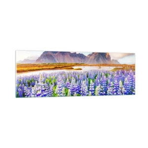 Glasbild - Bild auf glas - Kraft und Strenge neben Sanftmut - 90x30 cm