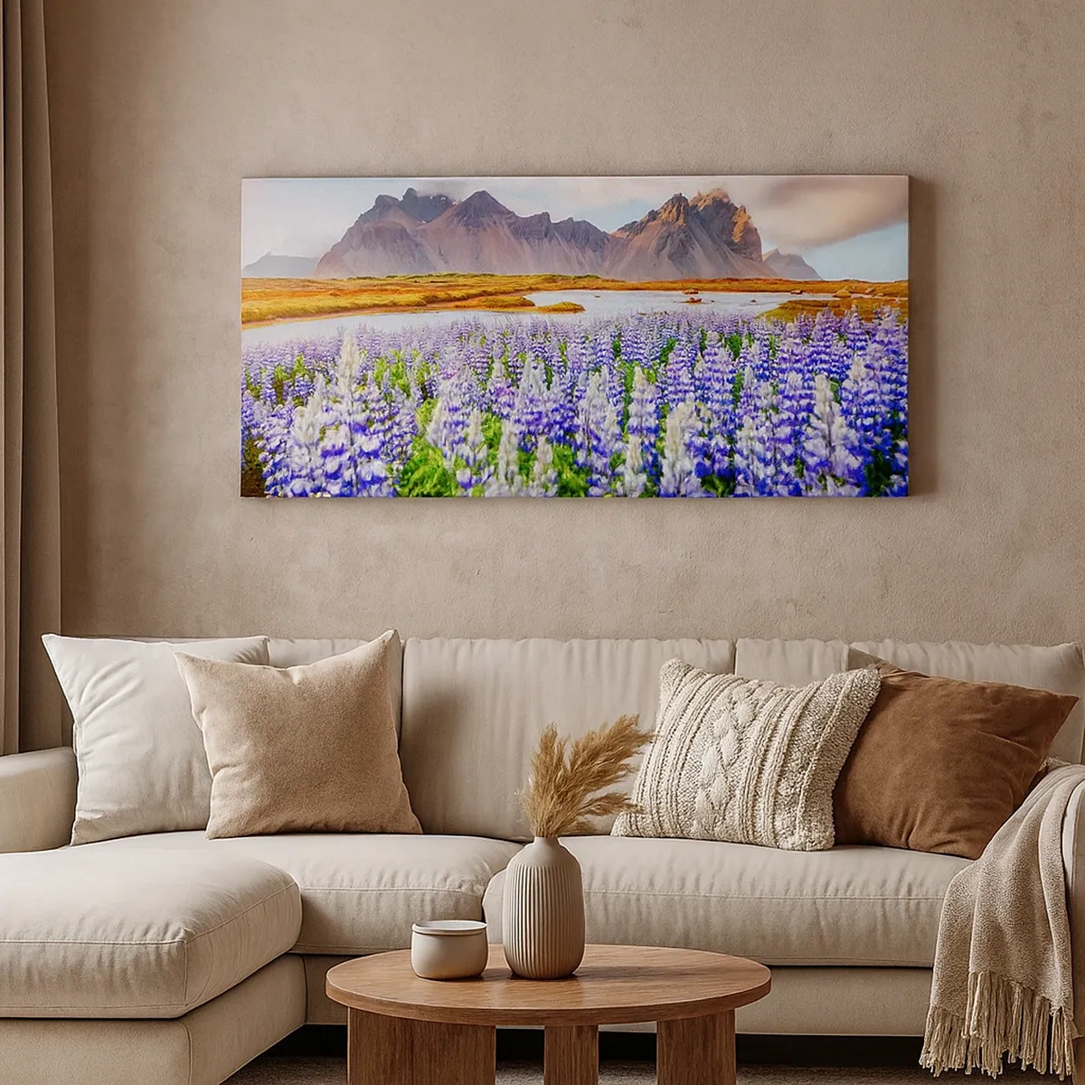 Bild auf Leinwand - Leinwandbild - Kraft und Strenge neben Sanftmut - 30x30 cm