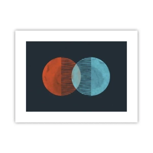 Poster - Astronomische Fantasie - 40x30 cm