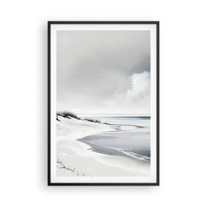 Poster in einem schwarzem Rahmen - Für immer zusammen - 61x91 cm