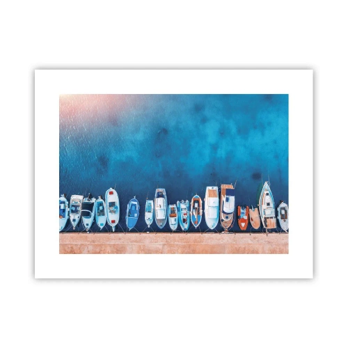 Poster - In einer Reihe - 40x30 cm