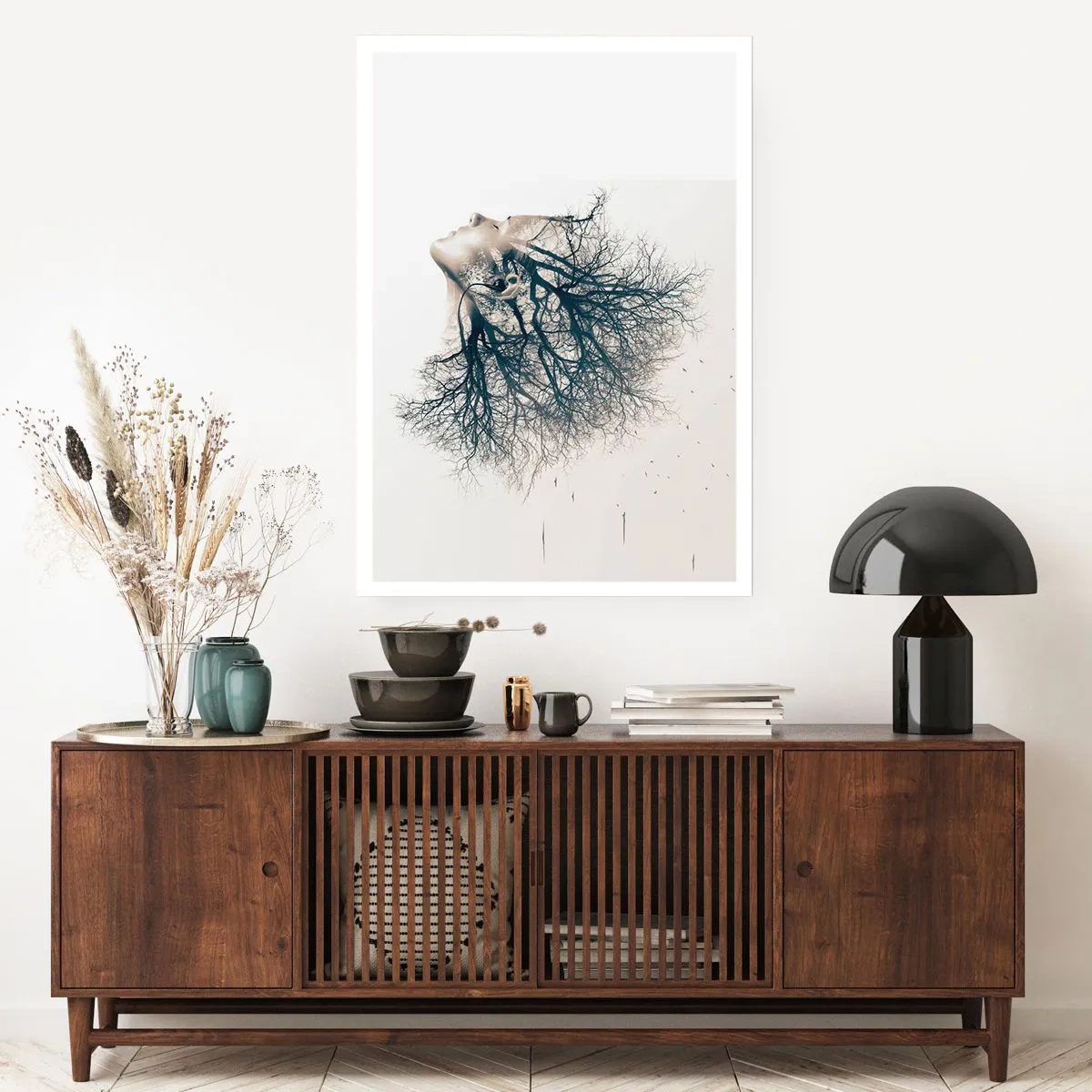 Poster - Dem Rauschen der Bäume lauschen - 70x100 cm