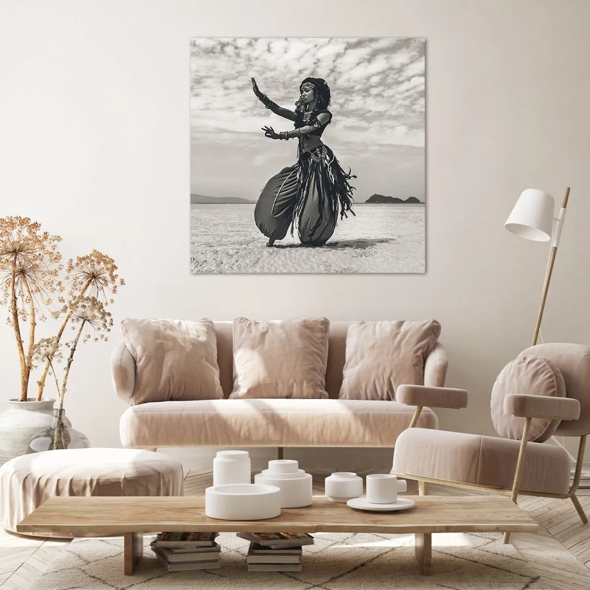 Bild auf Leinwand - Leinwandbild - Der Tanz der südlichen Inseln - 70x70 cm