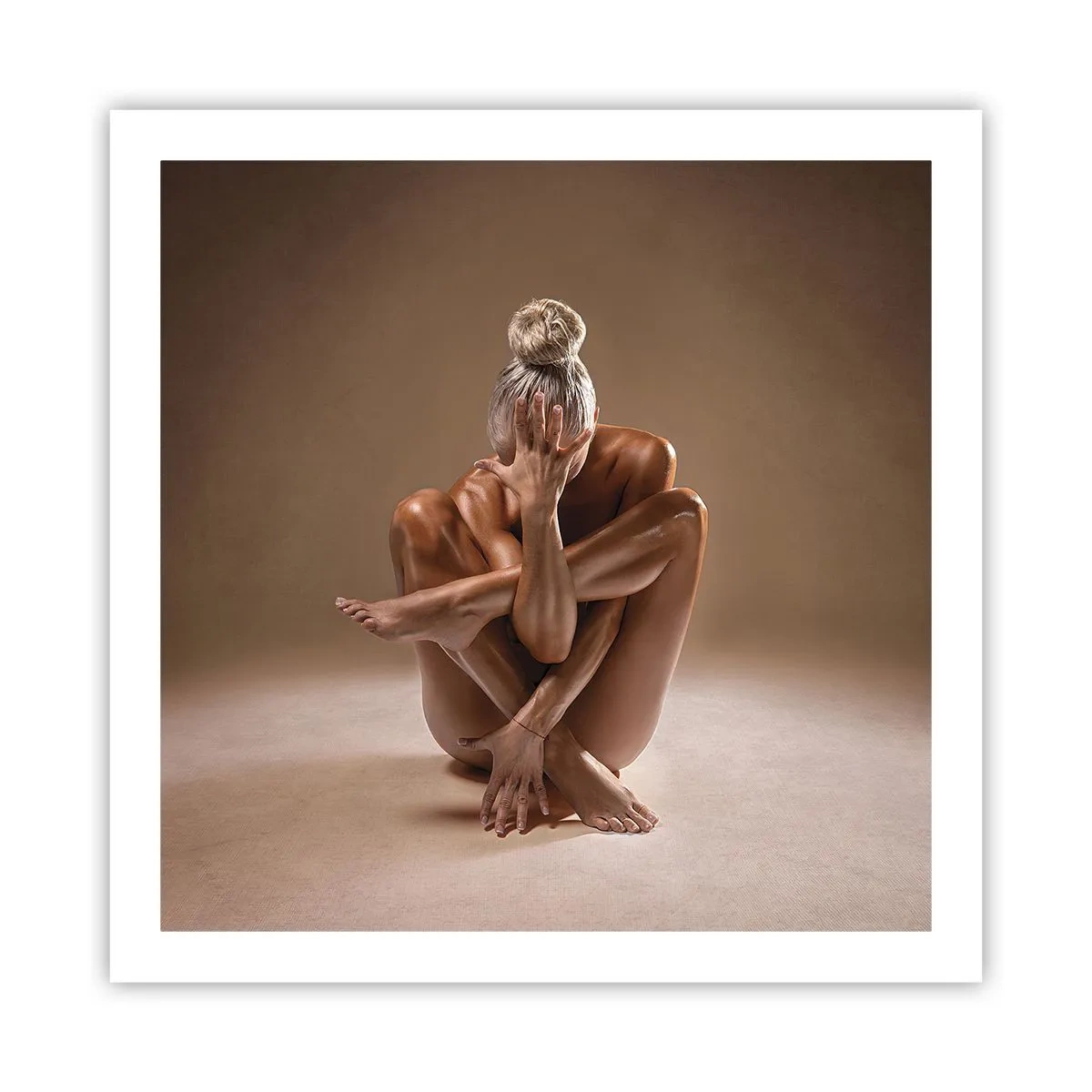 Poster - Die Einheit von Körper und Geist - 60x60 cm