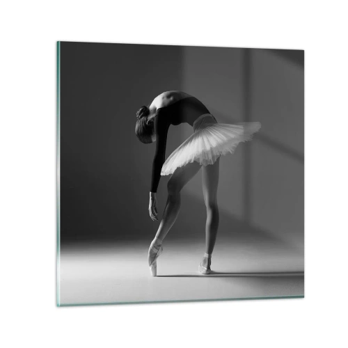 Glasbild - Bild auf glas - Bella Ballerina - 50x50 cm