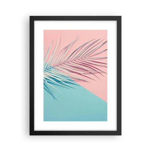 Poster in einem schwarzem Rahmen - Tropischer Eindruck - 30x40 cm