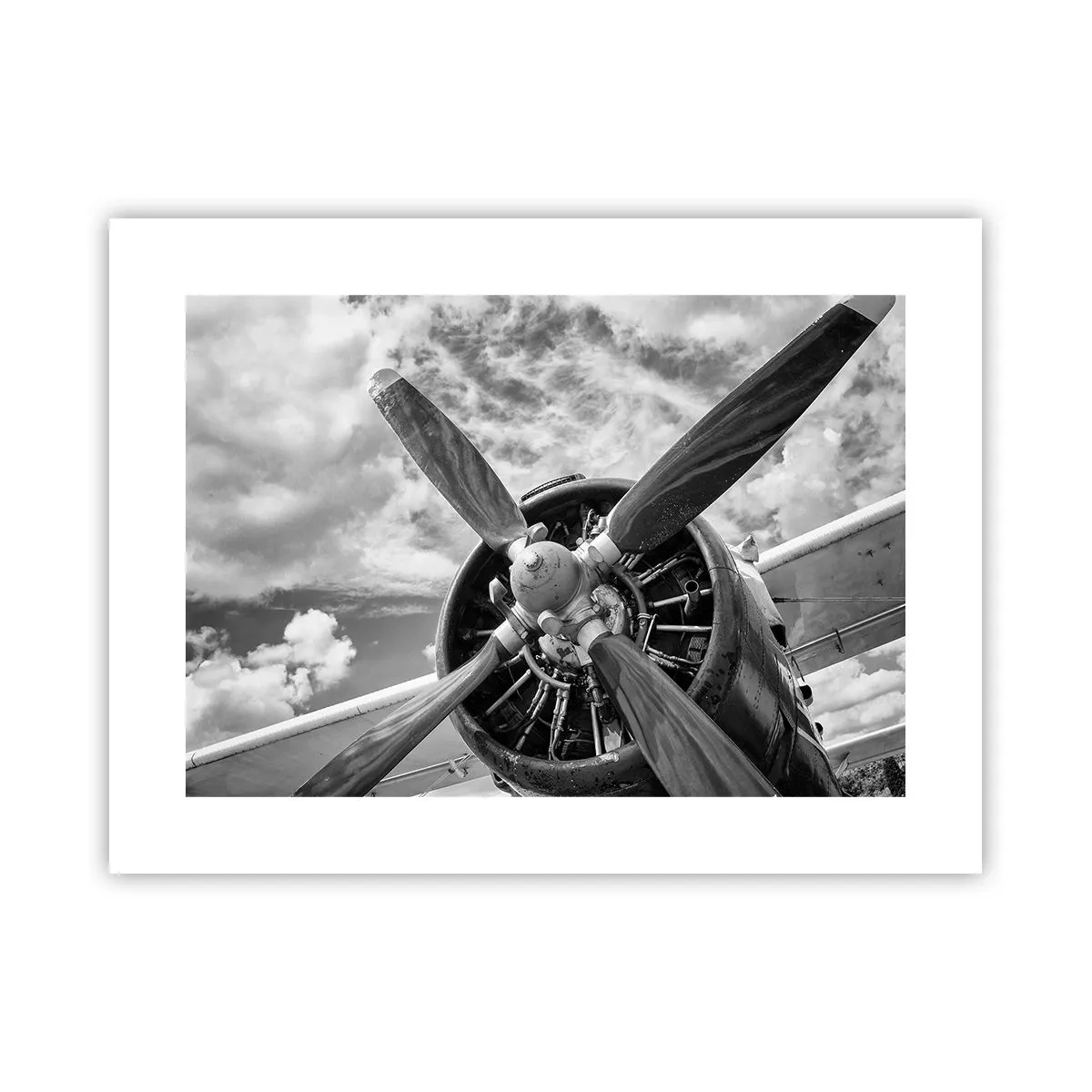 Poster - Eroberer der Lüfte - 40x30 cm