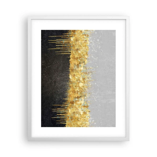 Poster in einem weißen Rahmen - Nach innen und nach oben - 40x50 cm