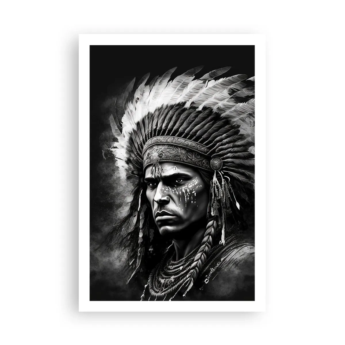 Poster - Anführer und Krieger - 61x91 cm