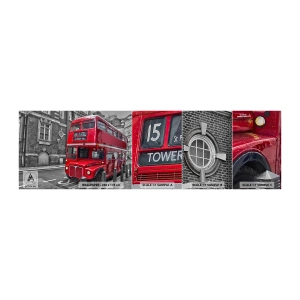 Fototapeten Muster Premium Sand - Immer gleich - Stadt, London, Die Architektur - 100x30 cm